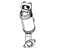 Mopar 68036150AH Manifold Exhaust And Catalytic Converter