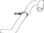 Mopar 55038026AH Hose Radiator Inlet
