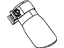 Mopar 68206784AA Exhaust Tip Tailpipe Chrome, Includes Clamp, Bolt And Nut