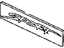Mopar 5HK90GX9AA Decal, Black, Rear