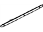 Mopar UA98AP4AB Molding Rear Door