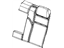 Mopar 1YJ45XR4AA Seat Back Cover, Rear Driver Side