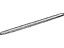 Mopar QK58TZZ Body Side Molding, Front