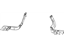 Mopar 5058422AA Duct Air To Rear Seat