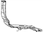 Mopar 68081879AB Duct Floor Right