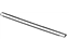 Mopar 5074714AH Weatherstrip Front Door Belt Outer