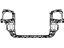 Mopar 68023326AA Panel Radiator Closure