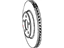 Mopar 5154118AB Rotor Brake Front
