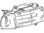 Mopar 55076674AC Carrier Headlamp