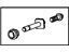 Mopar 5019987AA Caliper Pin, Front