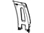 Mopar 1MH96BD1AD Upper Center Pillar Trim, Gray, Passenger Side