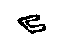 Mopar 4698884 Striker, Front