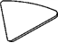 Mopar 5096777AA Quarter Glass, Rear Driver Side