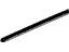 Mopar 55394036AC Weatherstrip, Front Door Belt