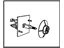 Mopar 5137778AA Retainer Package Power Steering Cooler