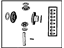 Mopar 68004075AA Gear Kit Center Differential