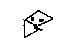 Mopar 6034848 Body Side Molding Rivet