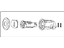 Mopar 5137646AA Lock Cylinder, Rear