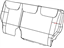 Mopar 5MT10BD1AA Cover Rear Seat Back