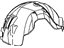 Mopar 55078070AF Fender Liner, Front Passenger Side
