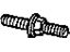Mopar 6034658 Stud, Manifold And Heat Shield , (5/16 - 18X5/16 - 24X2.22)