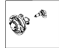 Mopar 68228884AA Lamp And Bracket Fog Lamp, Front