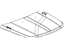 Mopar 55360878AB Hood