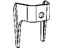 Mopar 52014348AA Bracket Shock Mounting Rear