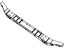 Mopar 55113328AA Crossmember Front Support